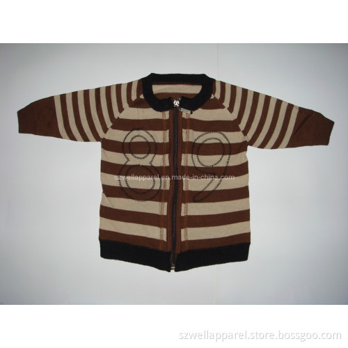 Children Sweater Knitted Garment Knitting Cloth Apparel (SZWA-0602)